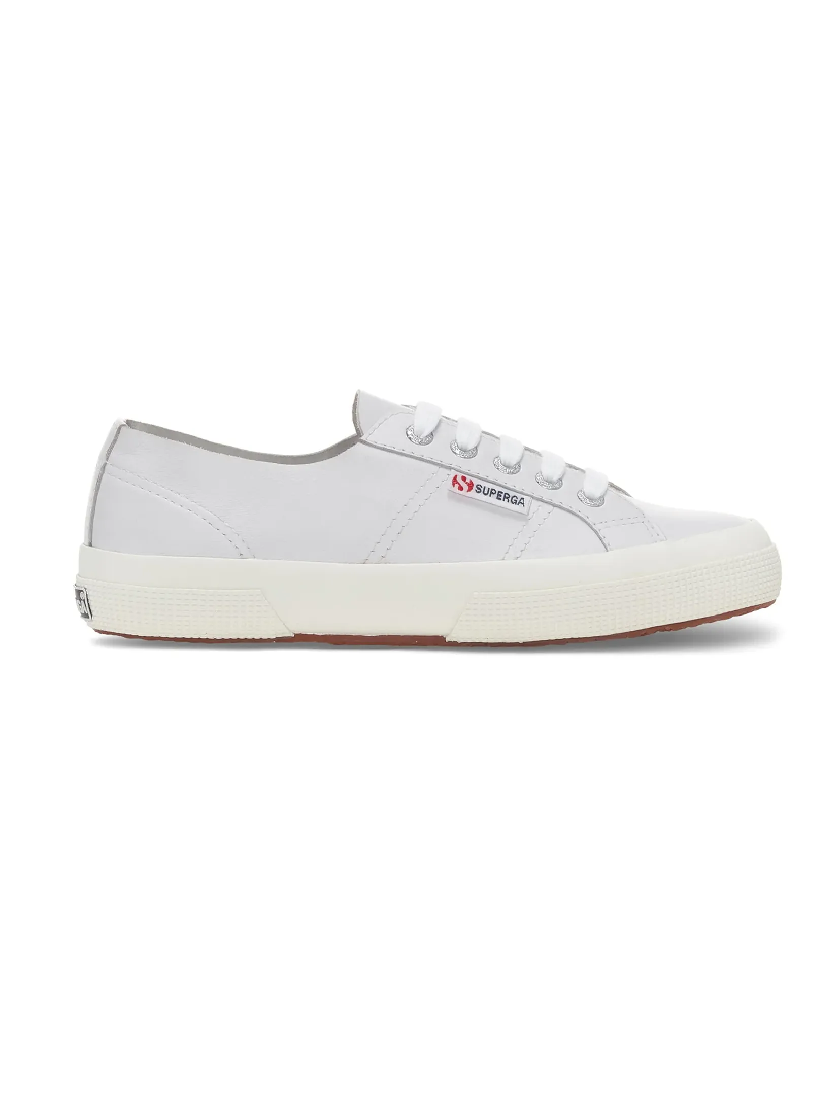 2750 Unlined Nappa Leather Sneaker, White