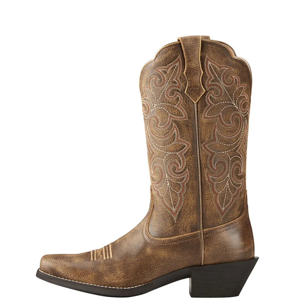 Ariat Womens Round Up Square Toe Boots - 10021620