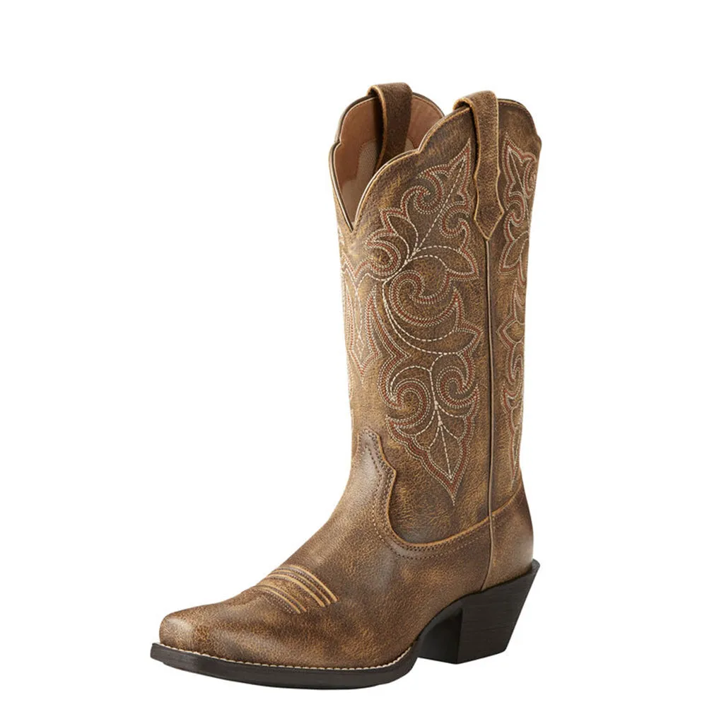 Ariat Womens Round Up Square Toe Boots - 10021620