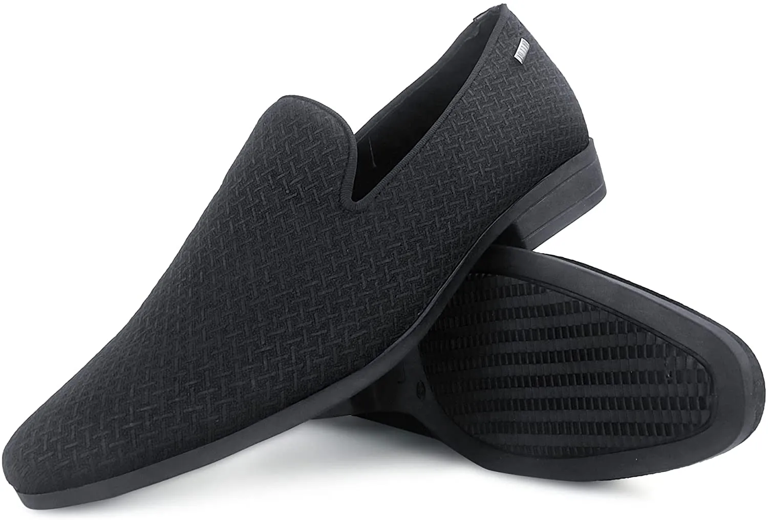 Black Slip on Men's Dress Loafers