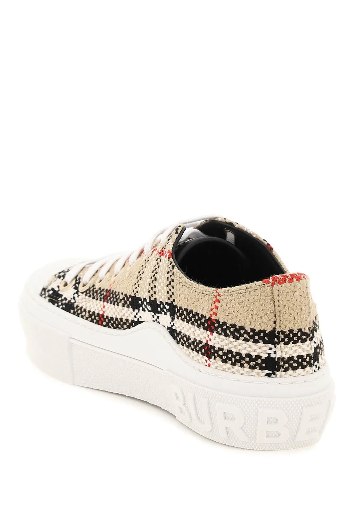 Burberry vintage check cotton sneakers