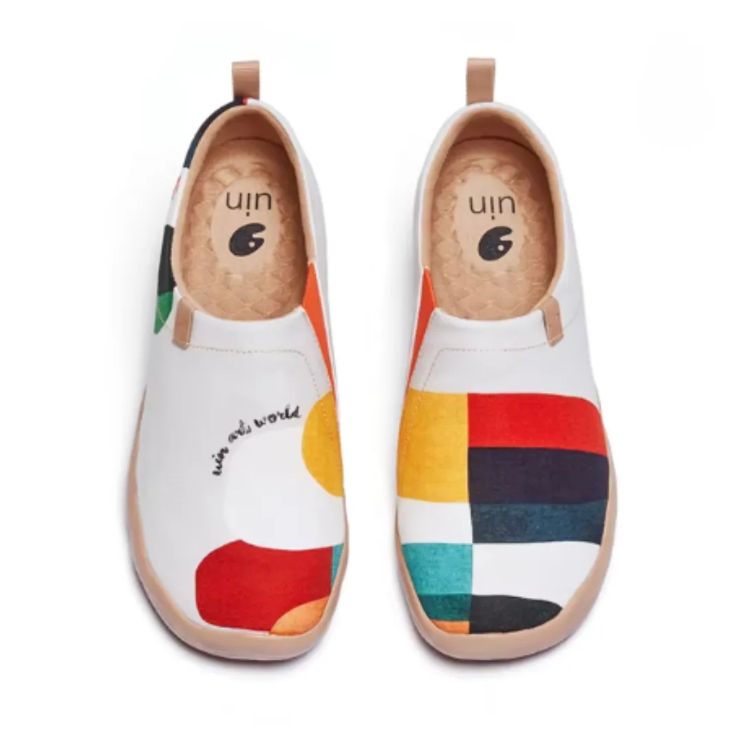 Chic Painted Slip-On Loafers for Women