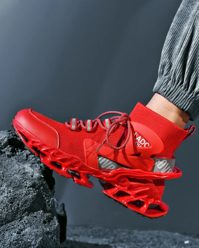 Cyberpunk Outdoor Sports Blade Sneakers