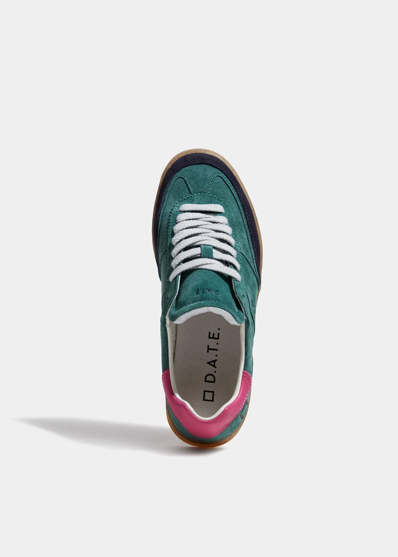 D.A.T.E Sporty Coloured Trainer - Green