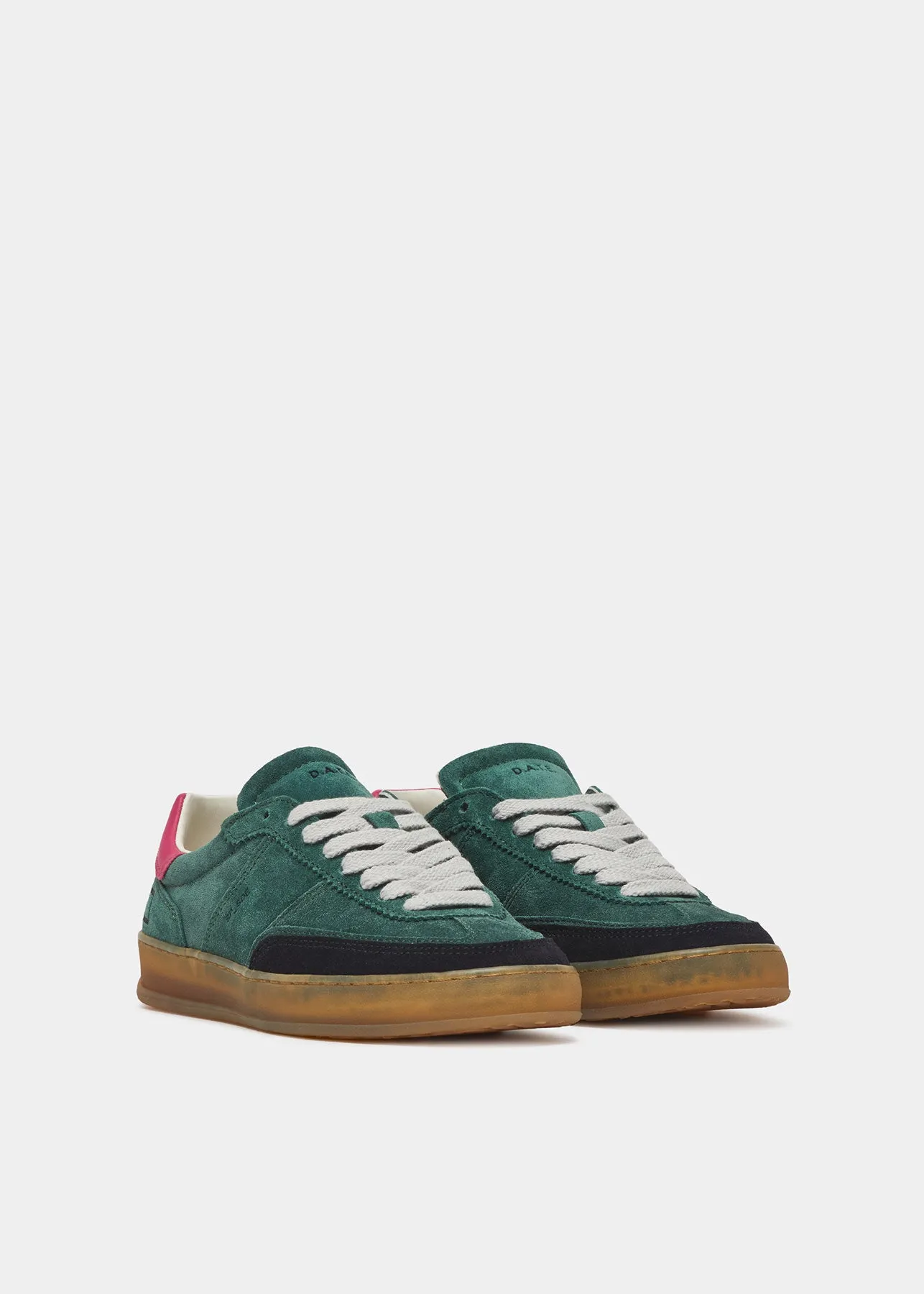 D.A.T.E Sporty Coloured Trainer - Green