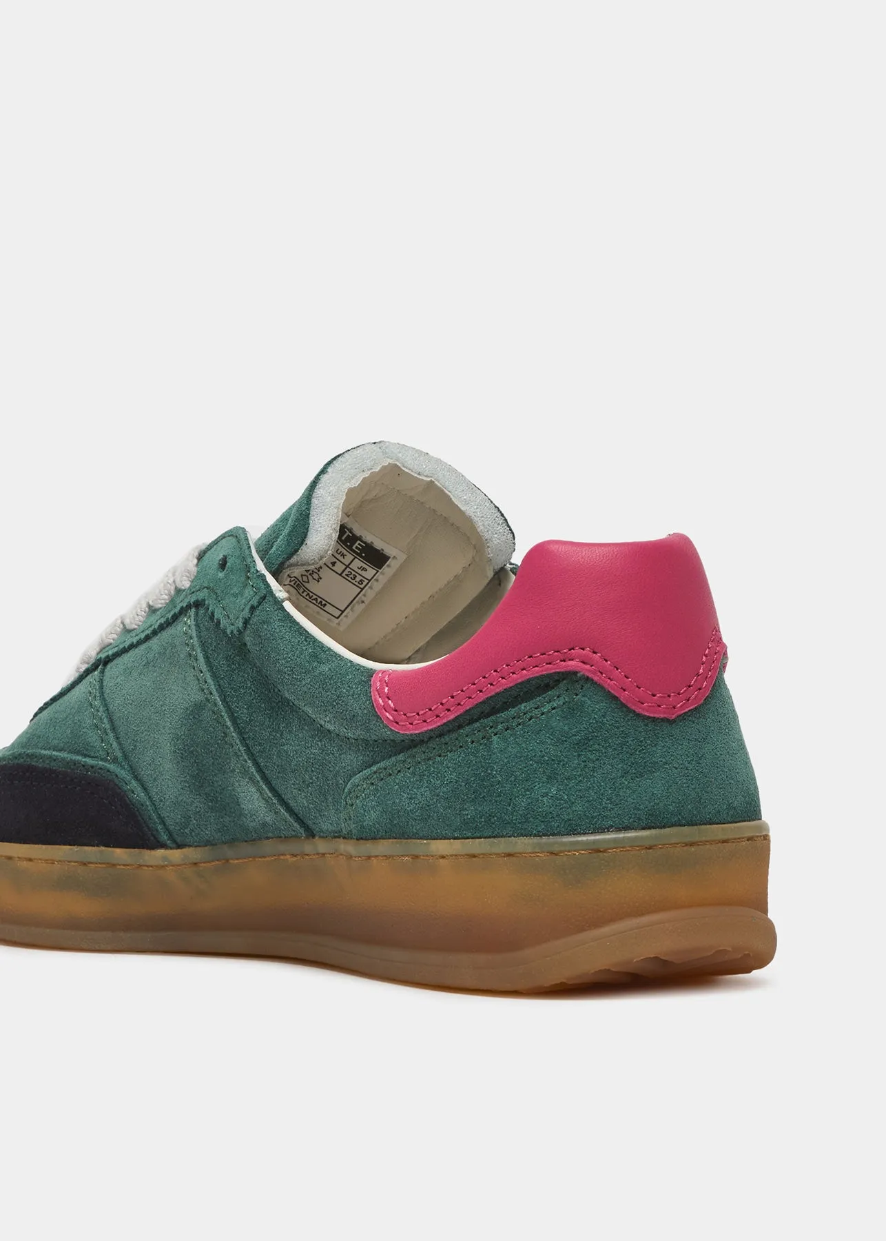 D.A.T.E Sporty Coloured Trainer - Green