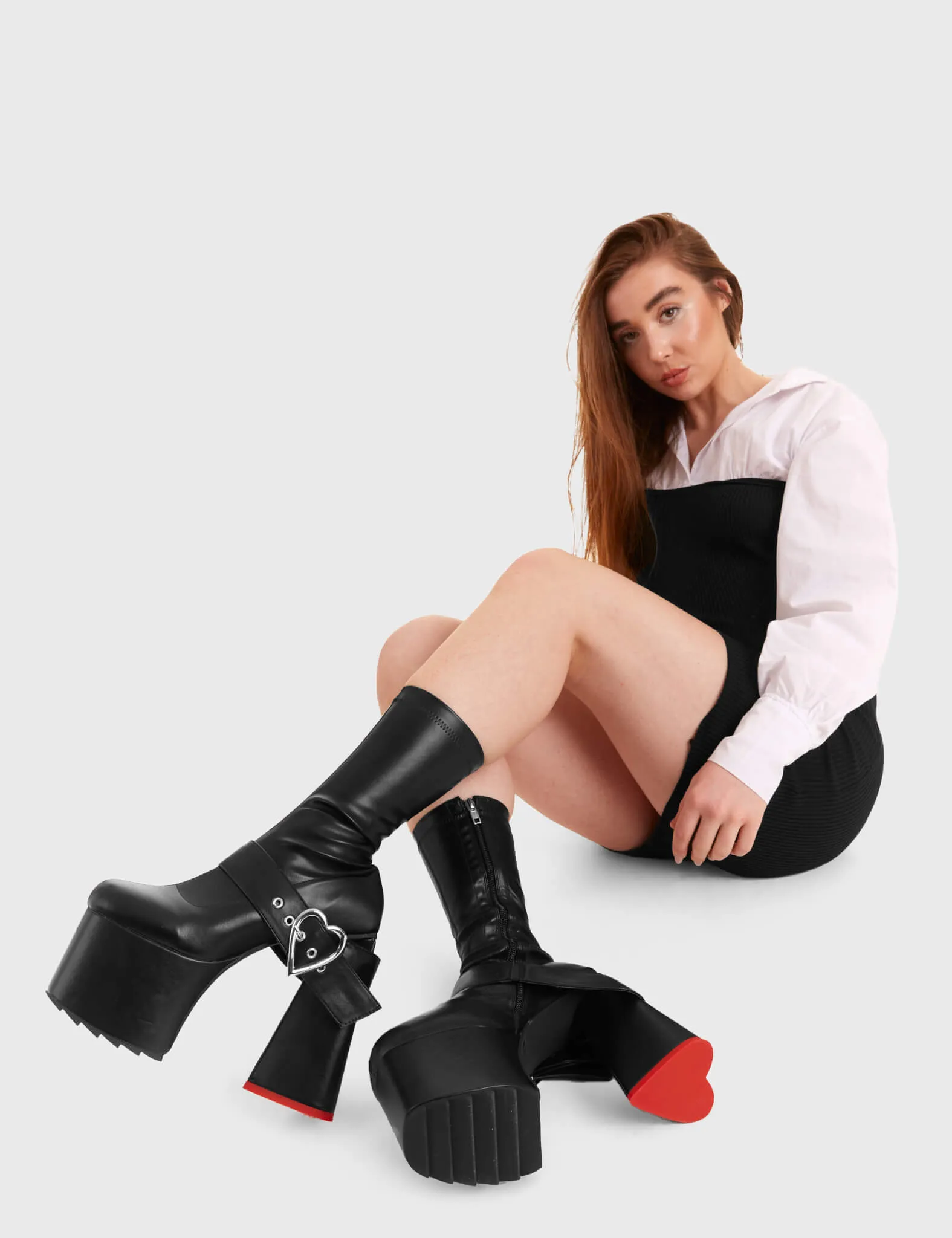 Dream Chaser Platform Ankle Boots