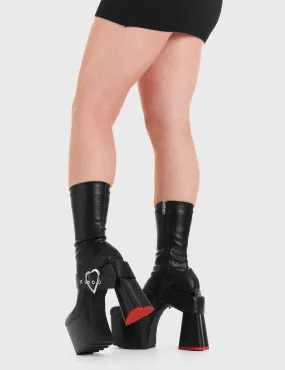 Dream Chaser Platform Ankle Boots