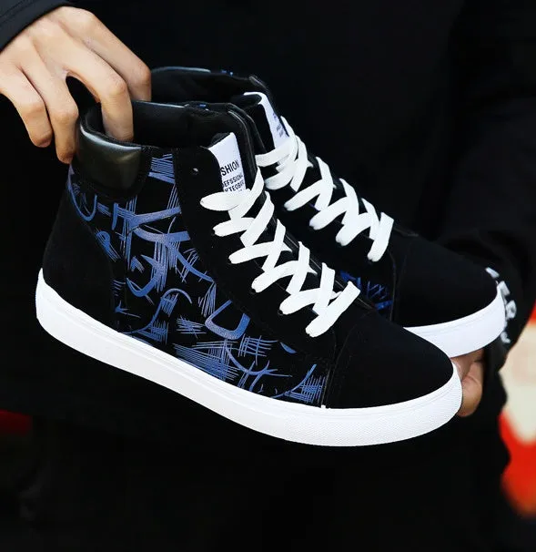 Elliott – Spring High Top Shoes Korean Edition