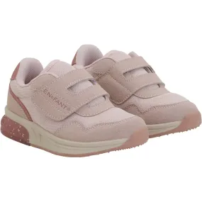 En Fant Sepia Rose Sneakers Velcro w. Light