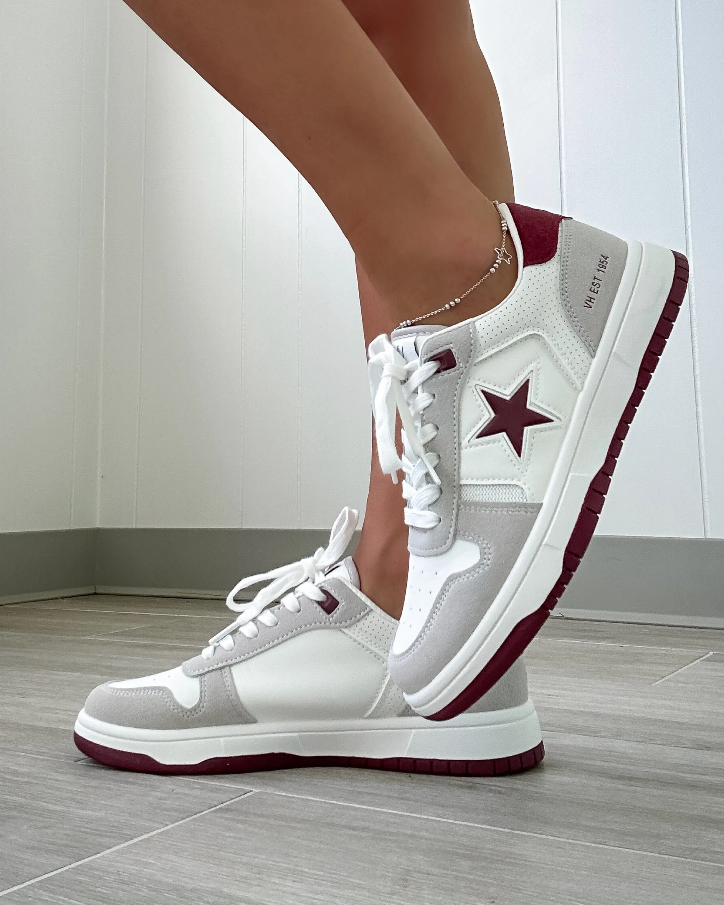 Fresh VH Star Sneakers - Burgundy