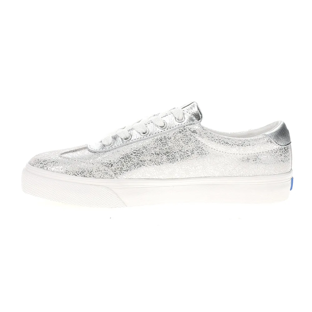 Jump Kick Metallic Lace Up Sneakers