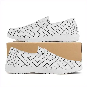 Labyrinth Canvas Slip On Loafers