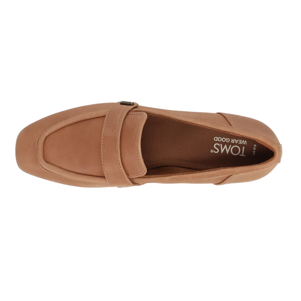 Lynette Leather Slip On Loafers