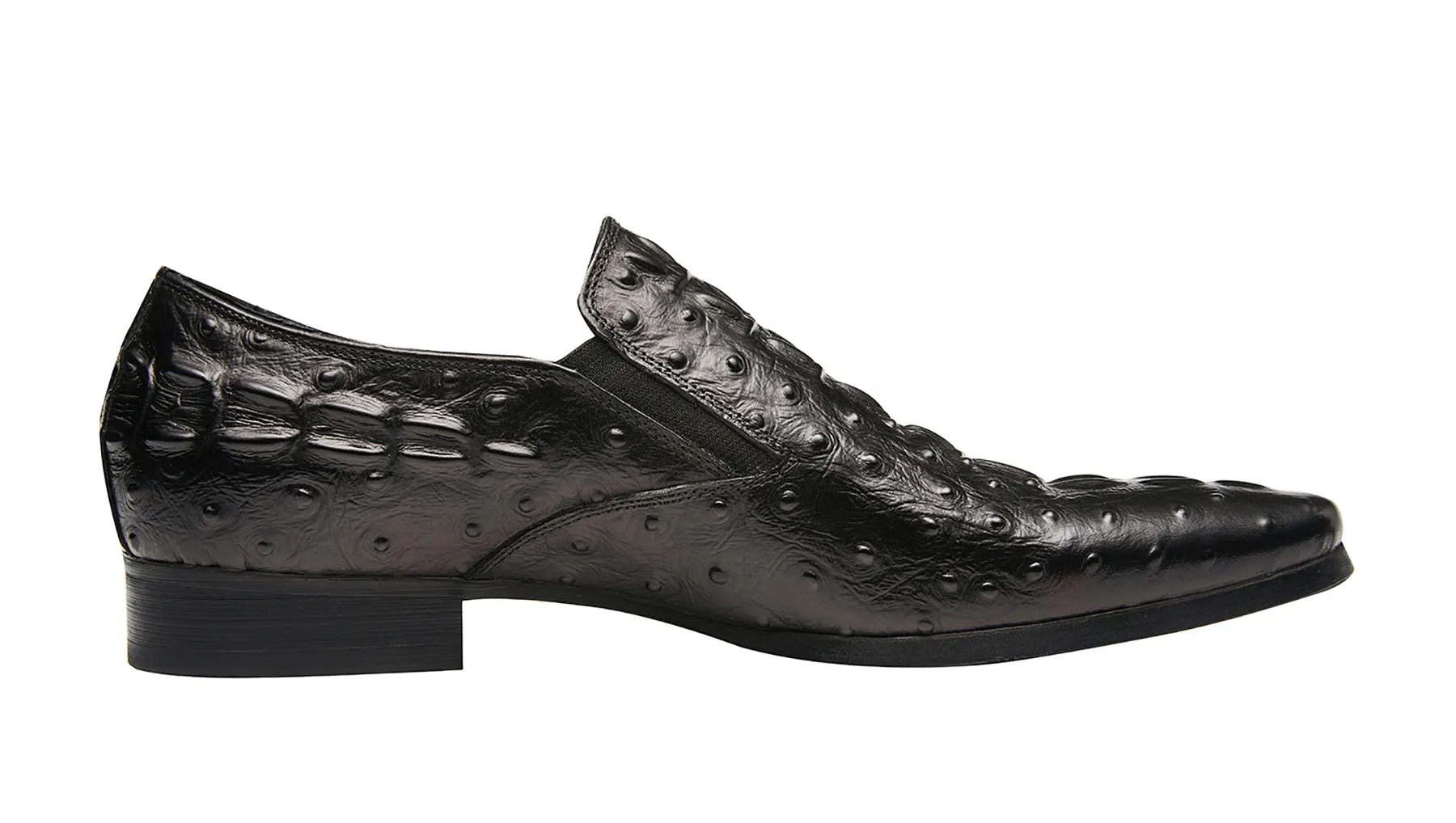 Men's Slip On Alligator Leather Loafers