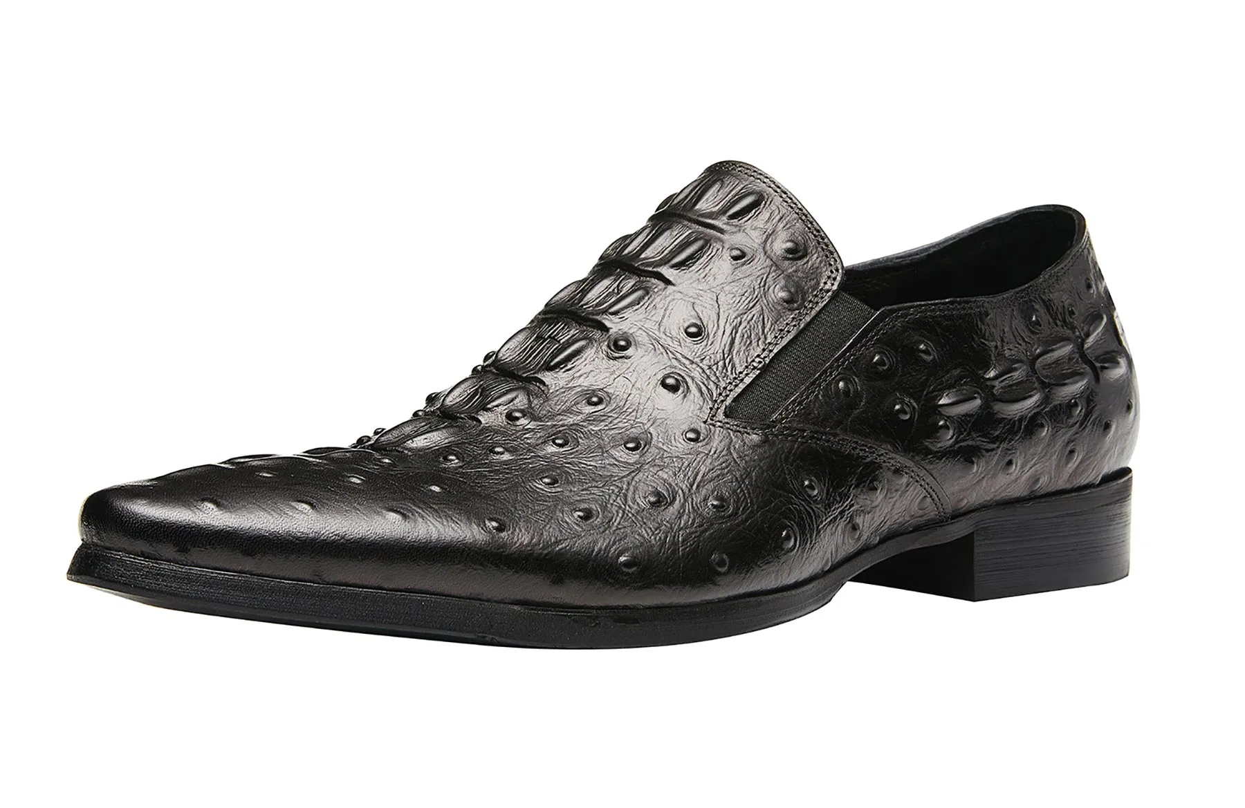 Men's Slip On Alligator Leather Loafers