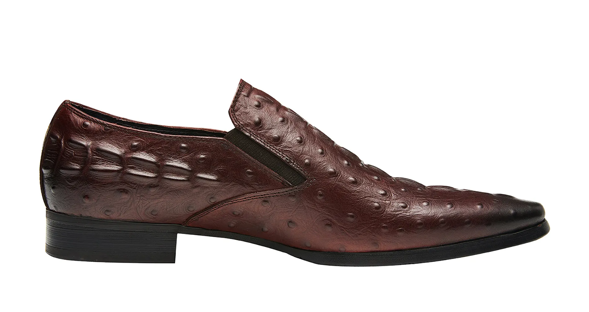 Men's Slip On Alligator Leather Loafers