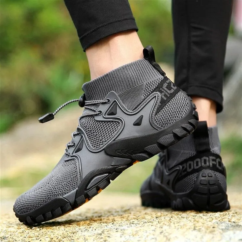 Mesh Casual Outdoor Walking Boots Sneakers Men Non-Slip