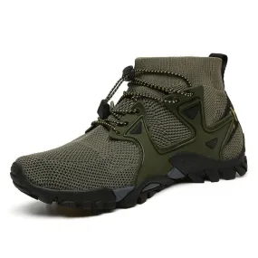 Mesh Casual Outdoor Walking Boots Sneakers Men Non-Slip