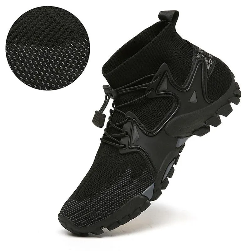 Mesh Casual Outdoor Walking Boots Sneakers Men Non-Slip