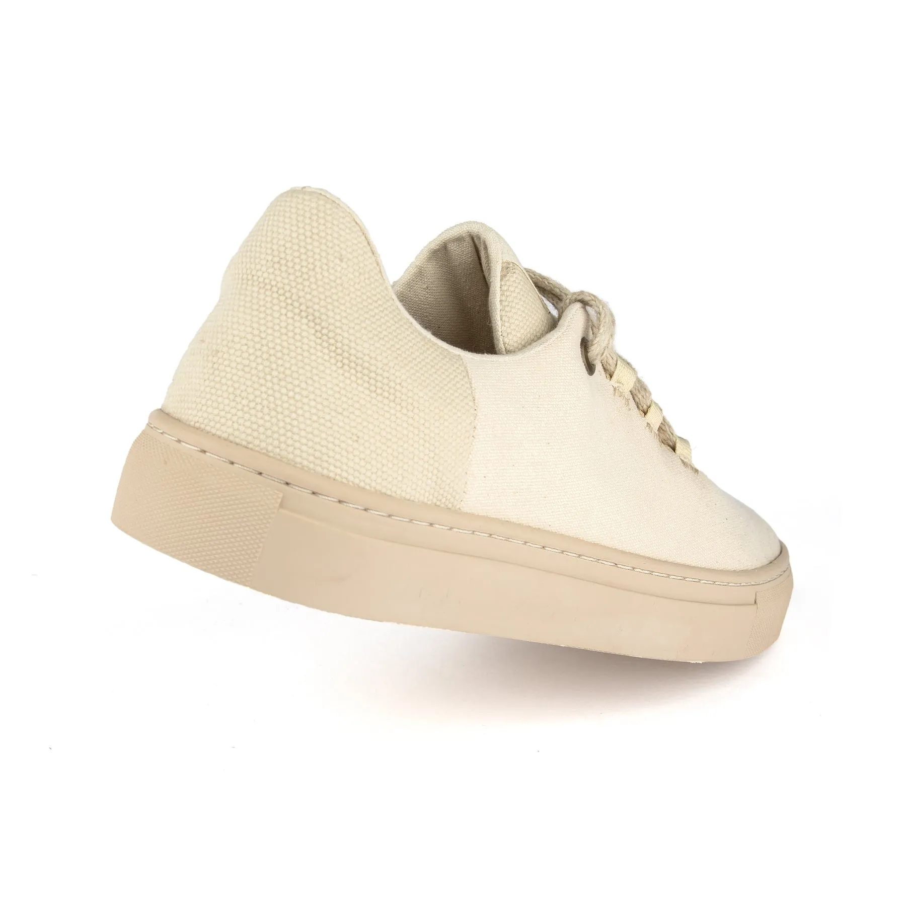 RC Unisex Recycled Cotton Vegan Sneakers | Beige