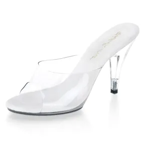 Sassy 4 inch Clear Heel!