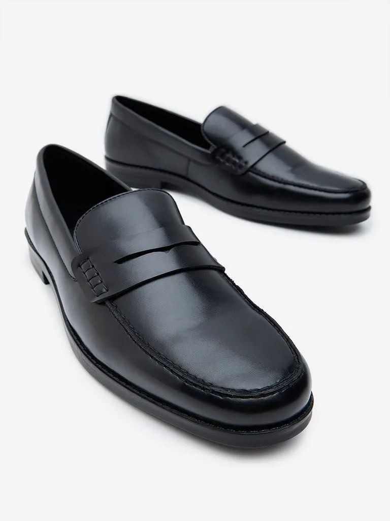 SOLEPLAY Black Formal Penny Loafers