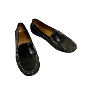 Tods Loafer Gommino Black Leather Slip On 36