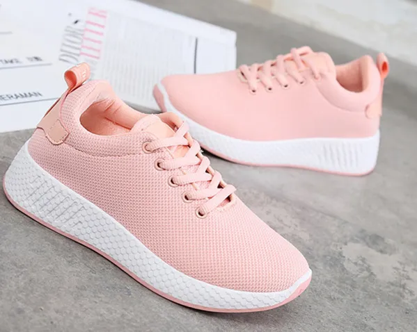 Women's Spring Casual Sneakers With Mesh