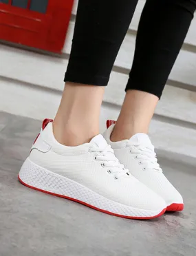 Women's Spring Casual Sneakers With Mesh