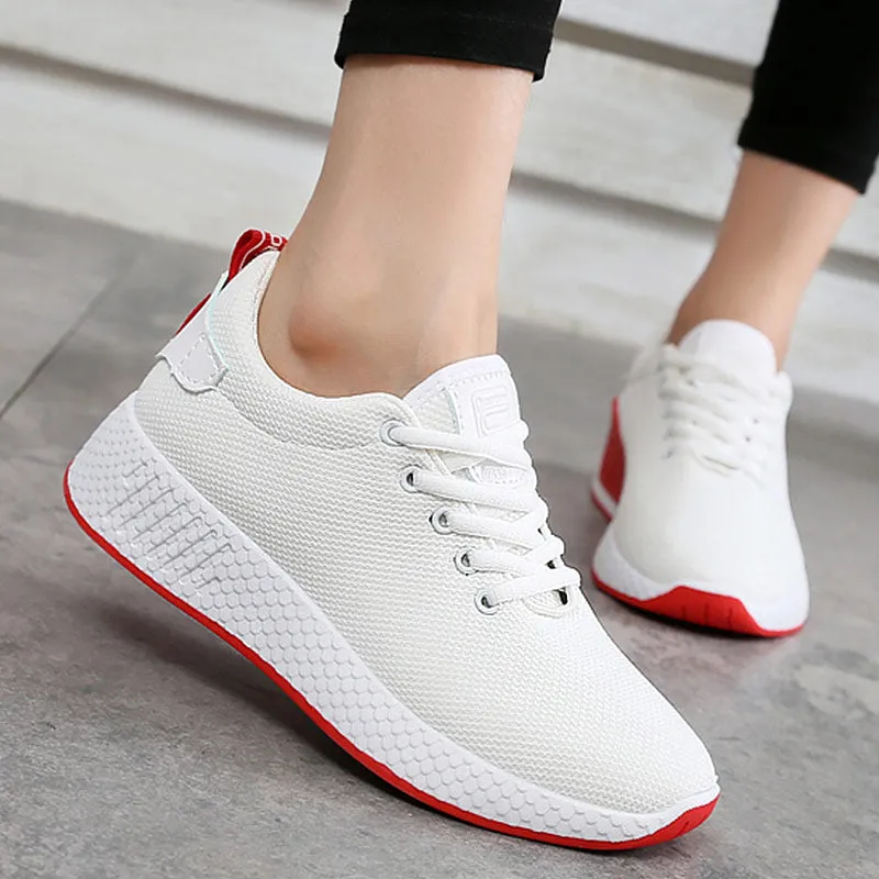 Women's Spring Casual Sneakers With Mesh