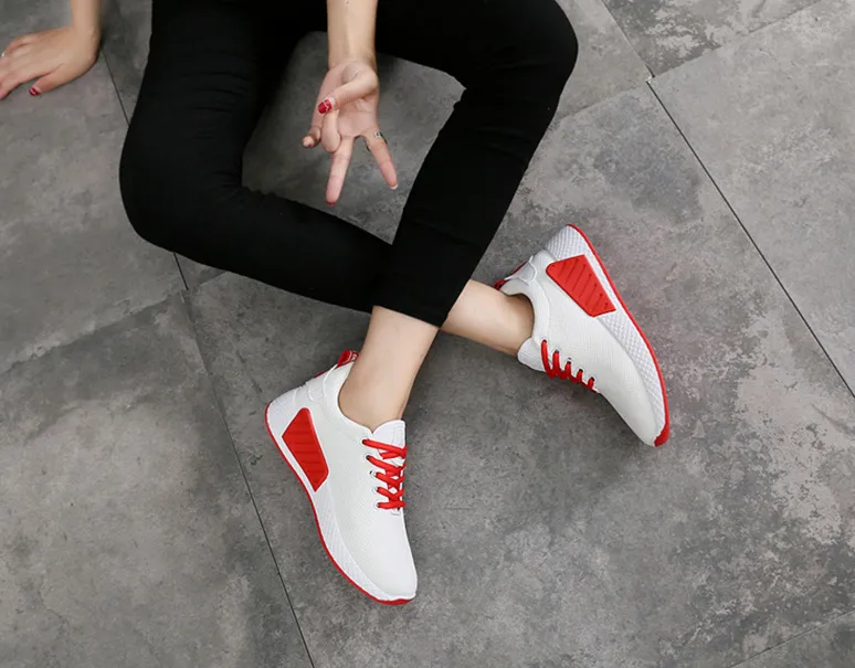 Women's Spring Casual Sneakers With Mesh