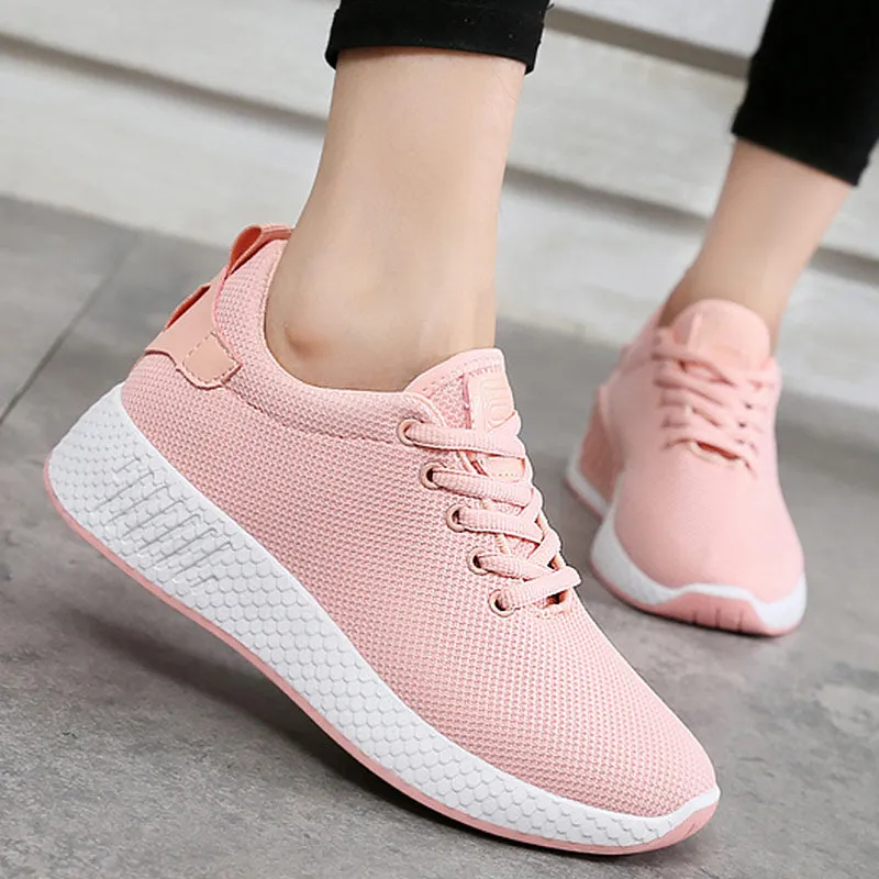 Women's Spring Casual Sneakers With Mesh